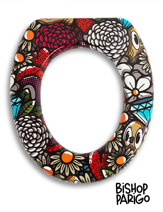 Toilet Reducer BirdyFlowers