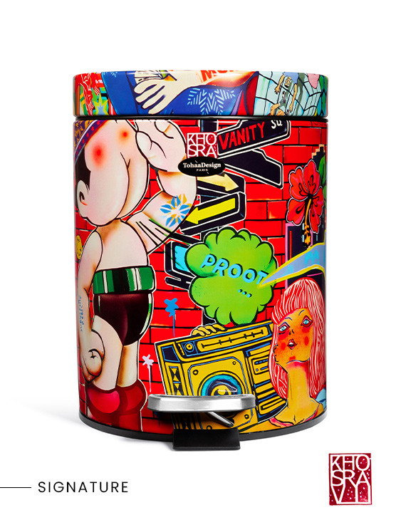 Badezimmermülleimer 5L...