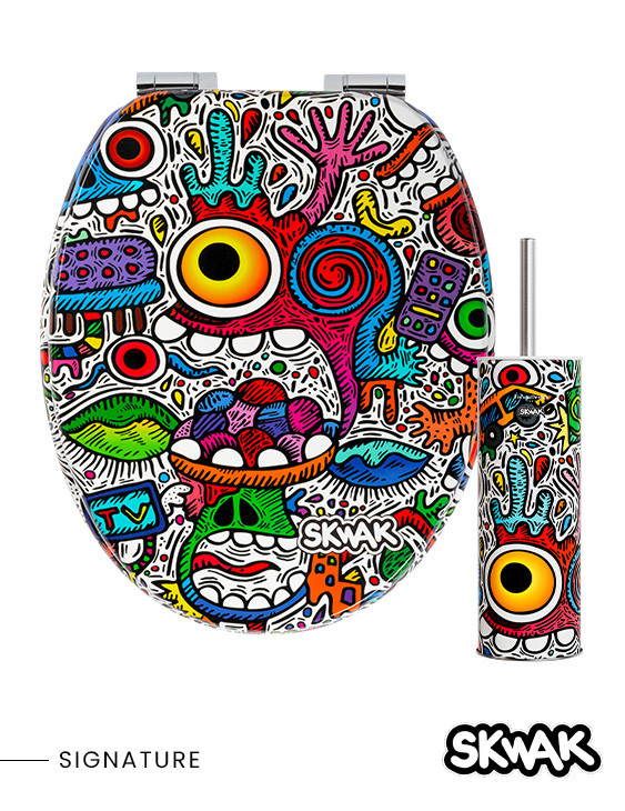 Pack Toilet seat + Brush...